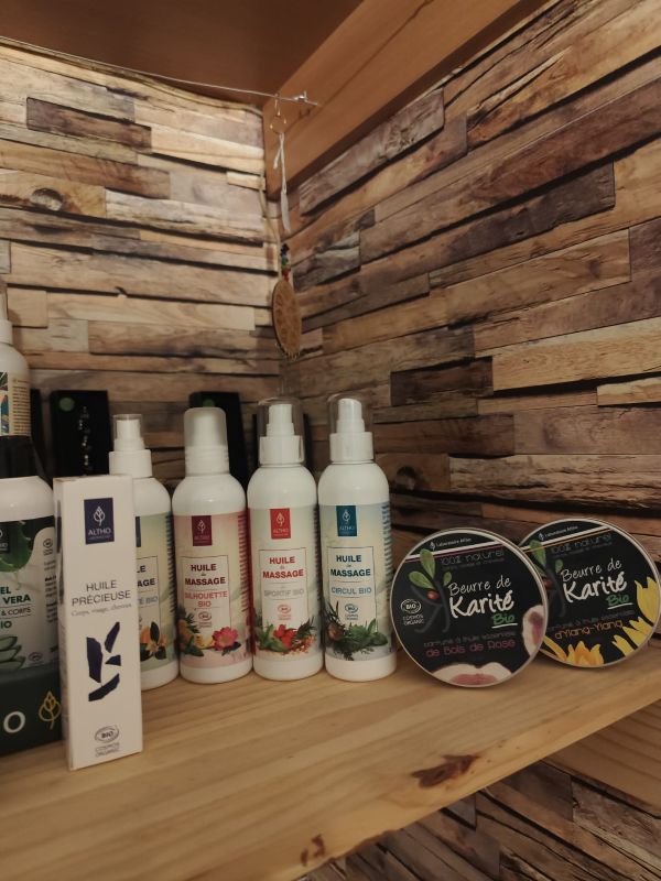 Huiles de massage